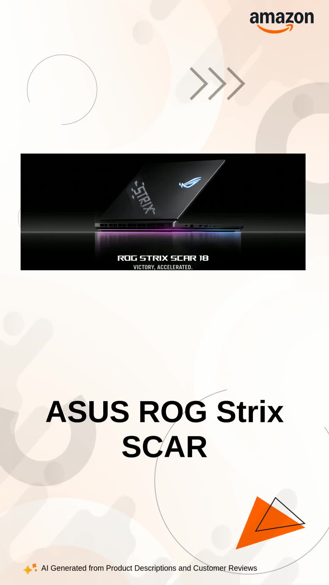 ASUS ROG Strix SCAR 18,Intel Core Ultra 9 275HX Gaming Laptop